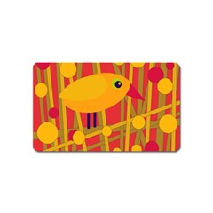 Yellow Bird Magnet (name Card)