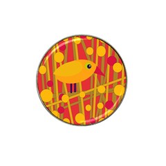 Yellow Bird Hat Clip Ball Marker