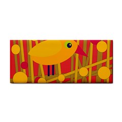 Yellow Bird Hand Towel