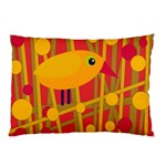 Yellow bird Pillow Case (Two Sides) Front