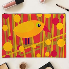 Yellow Bird Cosmetic Bag (xxl) 