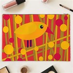 Yellow bird Cosmetic Bag (XXL)  Back