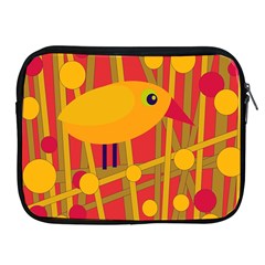 Yellow Bird Apple Ipad 2/3/4 Zipper Cases