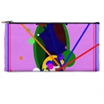 Pink artistic abstraction Pencil Cases Front