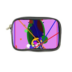 Pink Artistic Abstraction Coin Purse