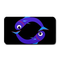 Blue Fishes Medium Bar Mats