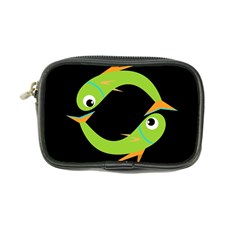 Green Fishes Coin Purse