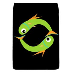 Green Fishes Flap Covers (l) 