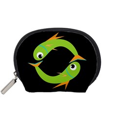 Green Fishes Accessory Pouches (small) 