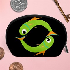 Green Fishes Accessory Pouches (large) 