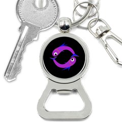 Purple Fishes Bottle Opener Key Chains