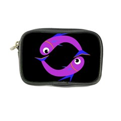 Purple Fishes Coin Purse