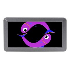 Purple Fishes Memory Card Reader (mini)