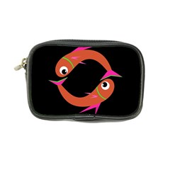 Orange Fishes Coin Purse