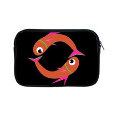 Orange Fishes Apple Ipad Mini Zipper Cases