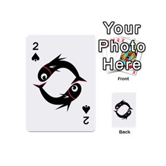 Black Fishes Playing Cards 54 (mini) 