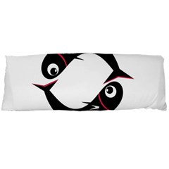 Black Fishes Body Pillow Case Dakimakura (two Sides)