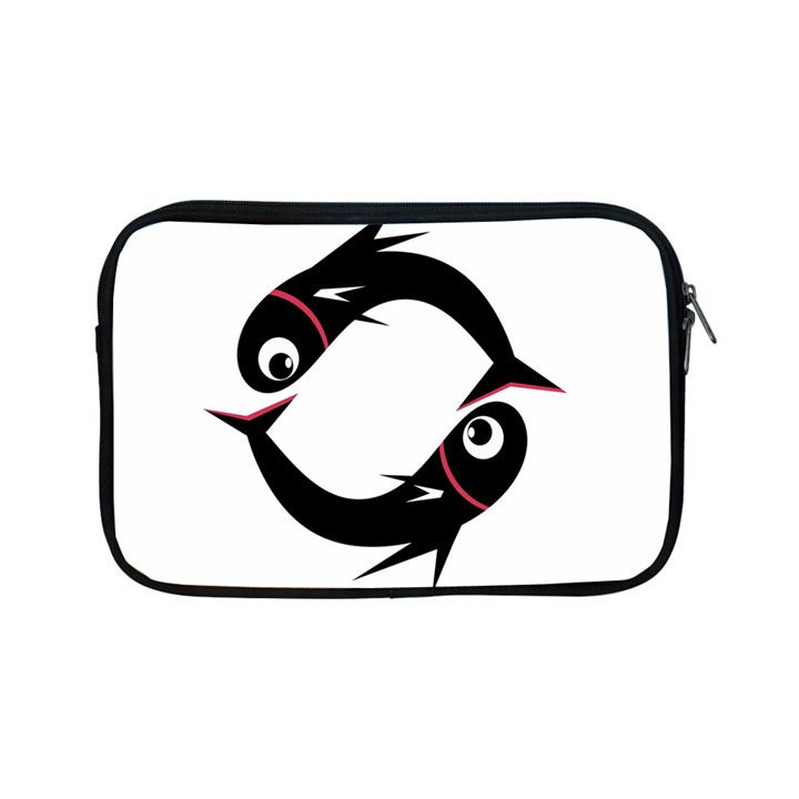 Black fishes Apple iPad Mini Zipper Cases