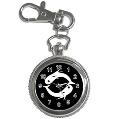 White Fishes Key Chain Watches