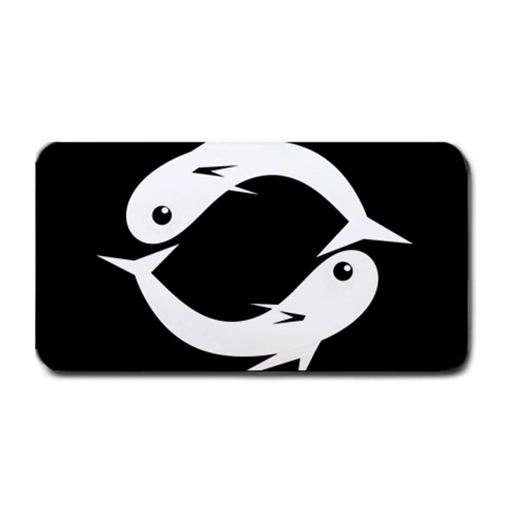 White fishes Medium Bar Mats