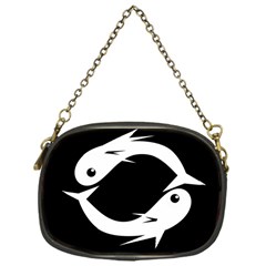 White Fishes Chain Purses (one Side) 