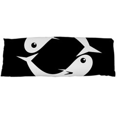 White Fishes Body Pillow Case (dakimakura)