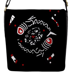 Abstract Fishes Flap Messenger Bag (s)