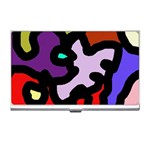 Colorful abstraction by Moma Business Card Holders Front