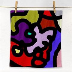 Colorful Abstraction By Moma Face Towel