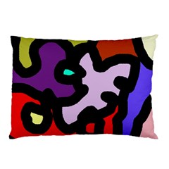 Colorful Abstraction By Moma Pillow Case