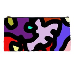 Colorful Abstraction By Moma Pencil Cases by Valentinaart