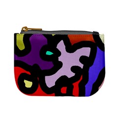 Colorful Abstraction By Moma Mini Coin Purses