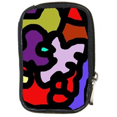 Colorful Abstraction By Moma Compact Camera Cases by Valentinaart