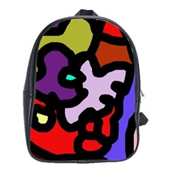 Colorful Abstraction By Moma School Bags(large) 