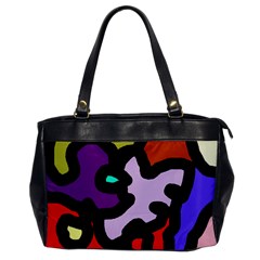 Colorful Abstraction By Moma Office Handbags