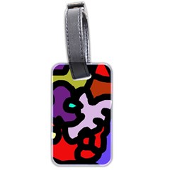 Colorful Abstraction By Moma Luggage Tags (two Sides)