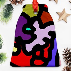 Colorful Abstraction By Moma Bell Ornament (2 Sides)