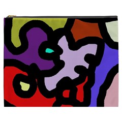 Colorful Abstraction By Moma Cosmetic Bag (xxxl) 