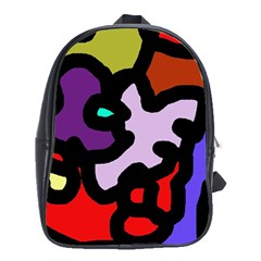 Colorful Abstraction By Moma School Bags (xl) 