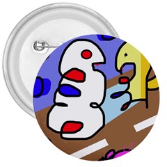 Abstract Comic 3  Buttons by Valentinaart