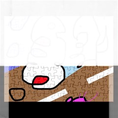 Abstract Comic Rectangular Jigsaw Puzzl