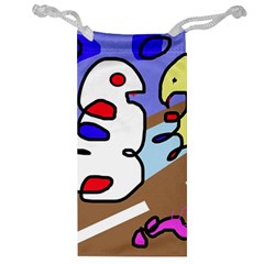 Abstract Comic Jewelry Bags by Valentinaart