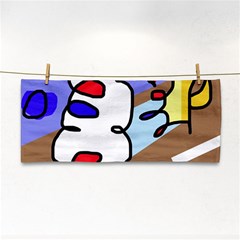 Abstract Comic Hand Towel