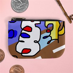 Abstract Comic Mini Coin Purses