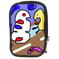 Abstract Comic Compact Camera Cases