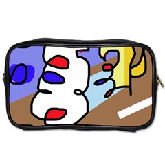 Abstract Comic Toiletries Bags 2-side