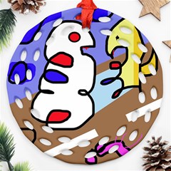 Abstract Comic Ornament (round Filigree) 