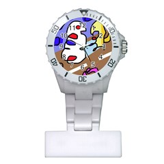 Abstract Comic Plastic Nurses Watch by Valentinaart