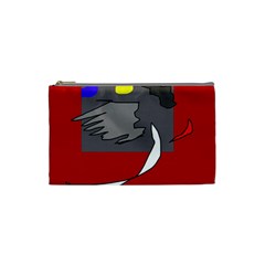 Red Abstraction By Moma Cosmetic Bag (small) 