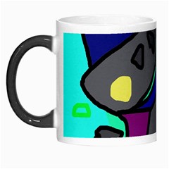 Blue Comic Abstract Morph Mugs by Valentinaart